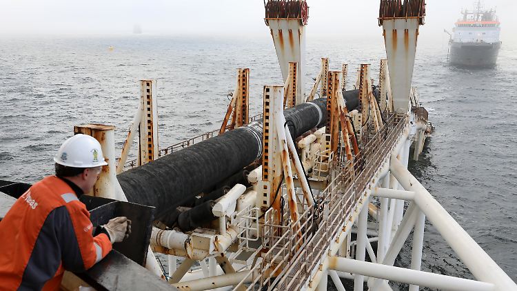 Die Nord-Stream-Pipeline ist ein Streitprojekt.