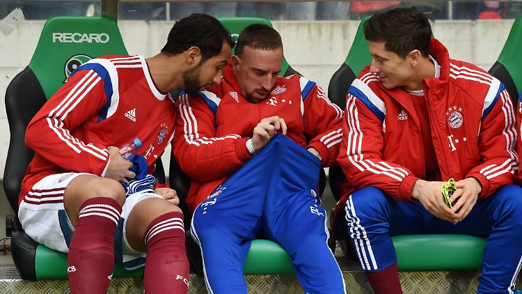 Tja. Franck Ribéry. Das ist der Mann in der Mitte.