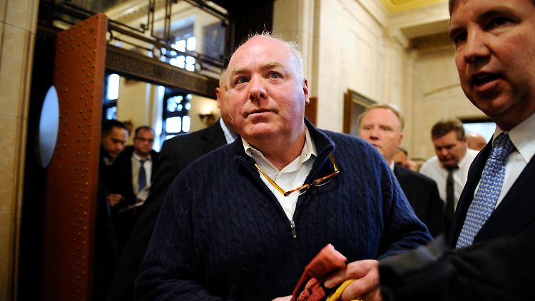 Michael Skakel nach einer Anhörung vor Gericht im Jahr 2016.
