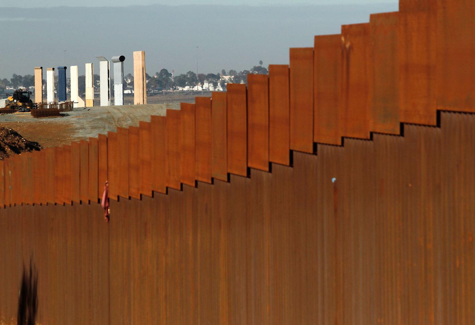 Im US-Kongress tobt seit Monaten ein Streit zwischen Donald Trumps Republikanern und den Demokraten um die vom US-Präsidenten geforderte Mauer an der Grenze zu Mexiko.