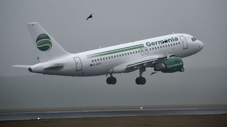 Die Airline Germania hat dringenden Finanzierungsbedarf.