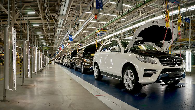 Im US-Werk in Tuscaloosa produziert Mercedes stark nachgefragte SUV.