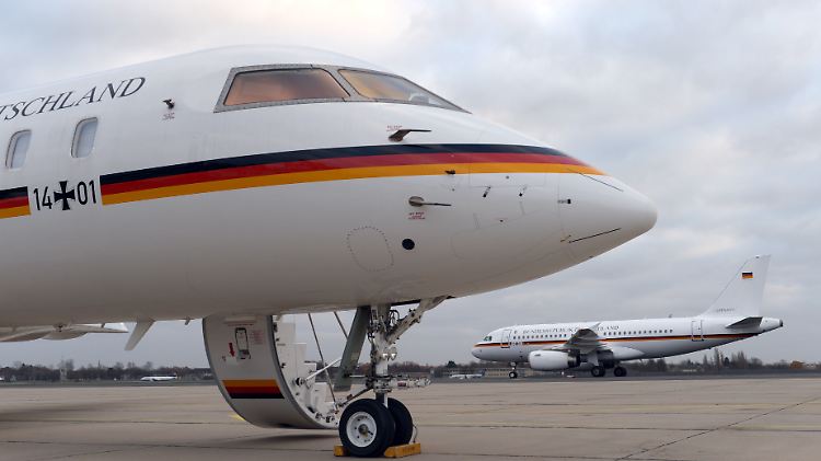 Bei der defekten Regierungsmaschine handelt es sich um eine Bombardier Global 5000.
