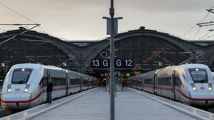 Einer von vier Fernzügen ist bei der Bahn nicht pünktlich.