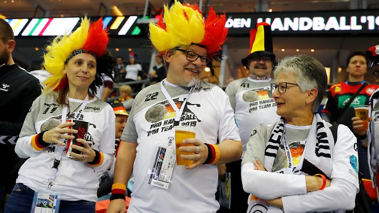 So sieht Handball-WM-Stimmung aus.