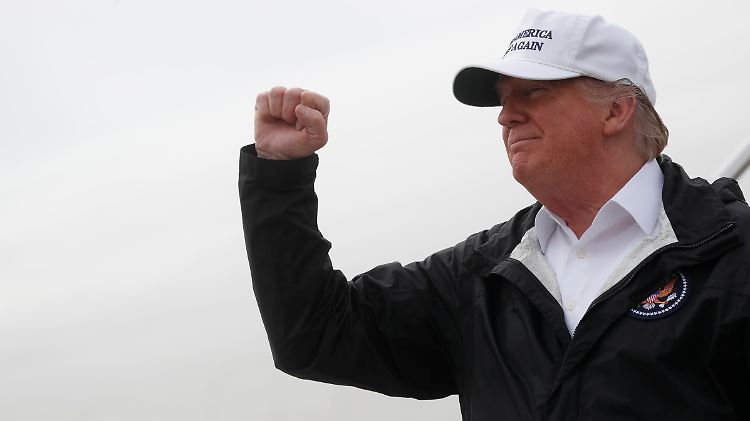 Ist nach wie vor unnachgiebig in Sachen Grenzsicherung: Donald Trump.