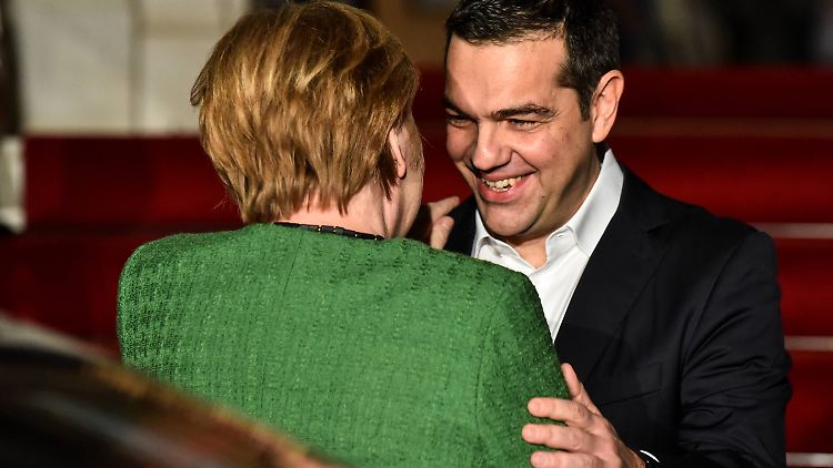 Einst erbitterte Gegner: Angela Merkel und Alexis Tsipras.