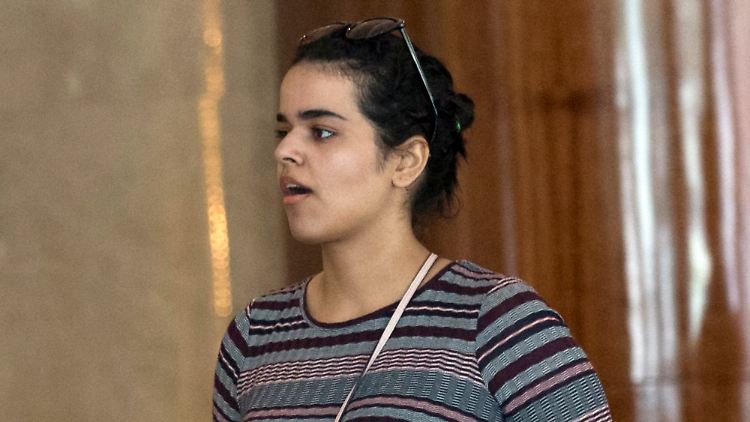 Die Geflüchtete Rahaf Mohammed al-Kunun darf nach Kanada ausreisen.