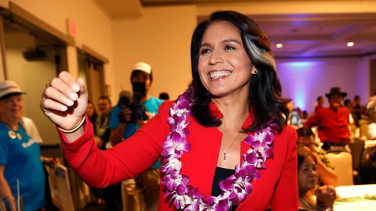 Tulsi Gabbard würde bei einer Wahl zum jüngsten Staatsoberhaupt in der Geschichte der USA.