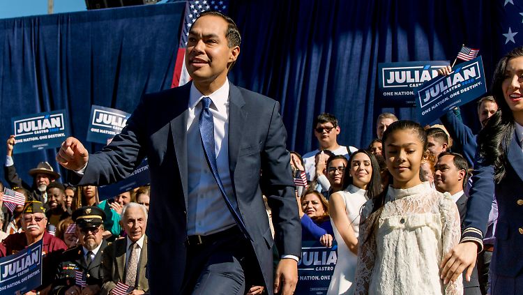 Julián Castro war Wohnungsbau- und Stadtentwicklungsminister im Kabinett von Barack Obama.