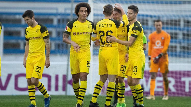Borussia Dortmund geht mit Selbstbewusstsein in die Rückrunde.
