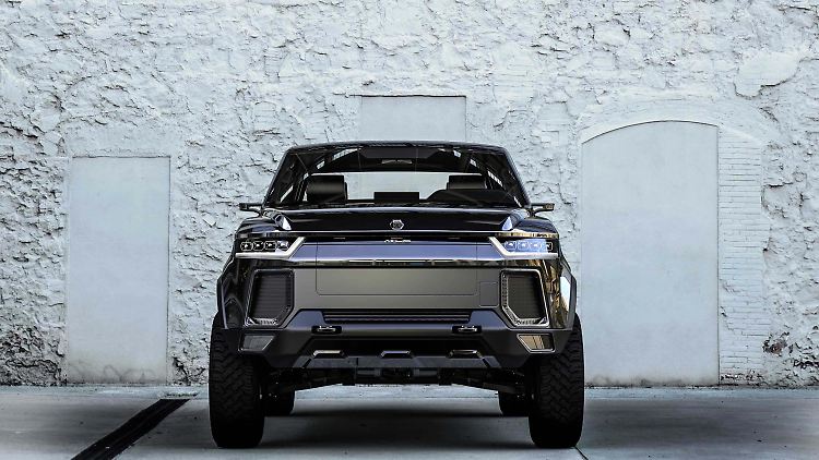 Der E-Pick-up Atlis XT soll 2020auf den Markt kommen.