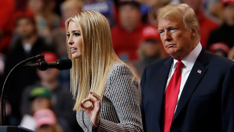 Ivanka Trump unterstützt ihren Vater als politische Beraterin.