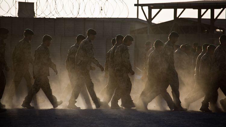 Bundeswehrsoldaten im afghanischen Kundus.