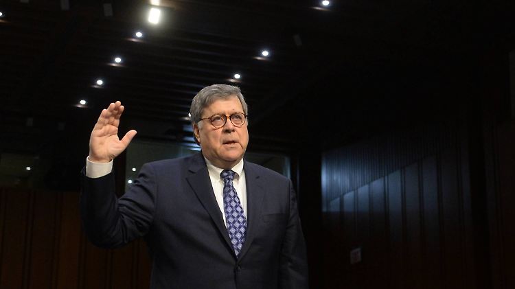 Wiliam Barr muss sich den Fragen der Senatoren stellen, bevor er sein Amt antreten kann.
