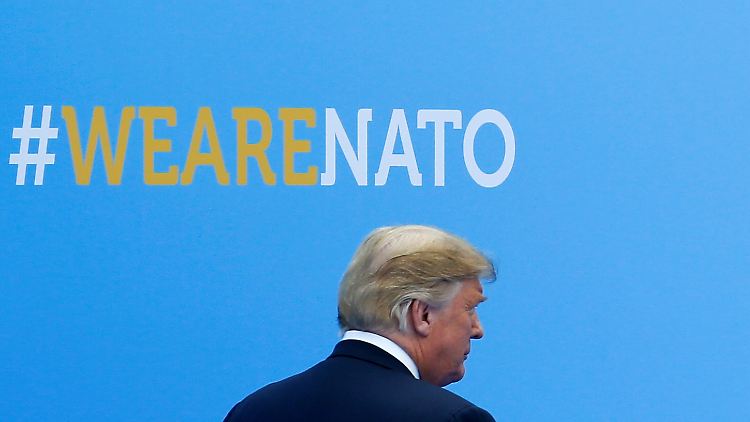 "Ich glaube an die Nato", beteuerte Trump auf dem letzten Gipfel im Sommer. Doch seine eigenen Mitarbeiter trauen diesem Bekenntnis nicht.