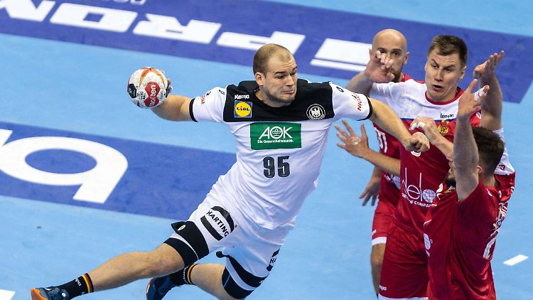 Paul Drux hilft dem DHB-Team ganz kurzfristig.