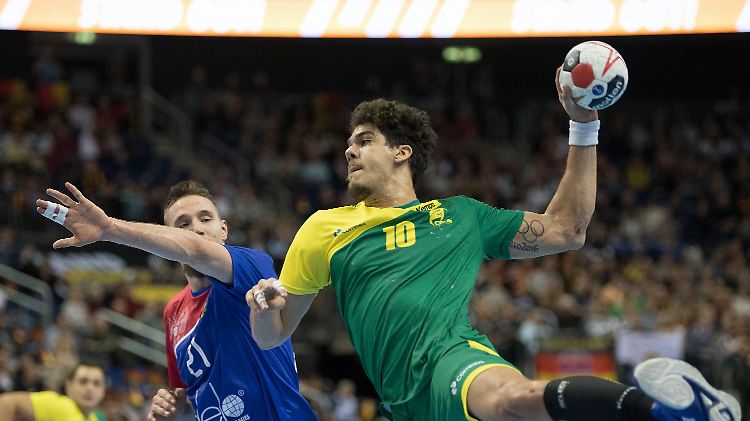 Brasilien startete furios und gewann am Ende gegen Russland.