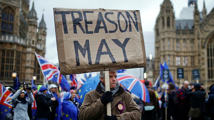 Zahlreiche Briten würden sich am liebsten gar nicht von der EU trennen.