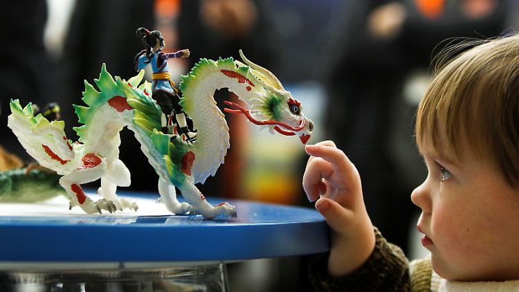 Schleich-Spielfiguren sind bei Kindern sehr beliebt.