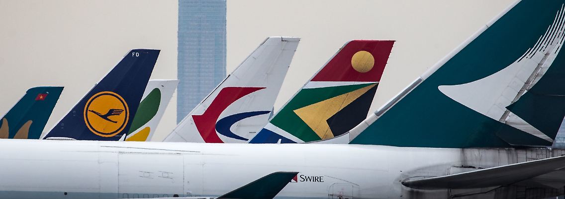 Die Vielfalt der Leitwerk-Bemalung an europäischen Flugzeugen dürfte künftig abnehmen.