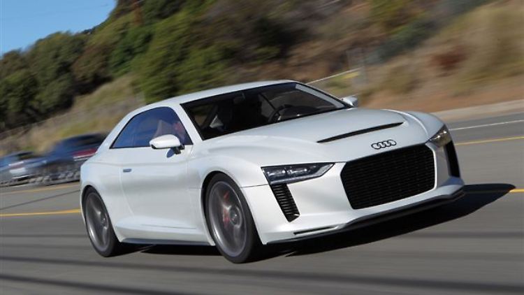 Eine Reminiszenz an den Ur-Quattro ist die Gestalt des Showcars. Eine mögliche Serienproduktion ist aber noch ungewiss.
