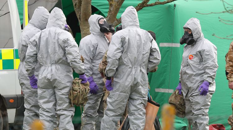 Im März war der ehemalige Doppelagent Skripal mit dem Nervengift Nowitschok angegriffen worden.