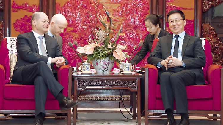 Geplant wurde in Peking unter anderem auch eine stärkere Zusammenarbeit beim Wertpapierhandel.