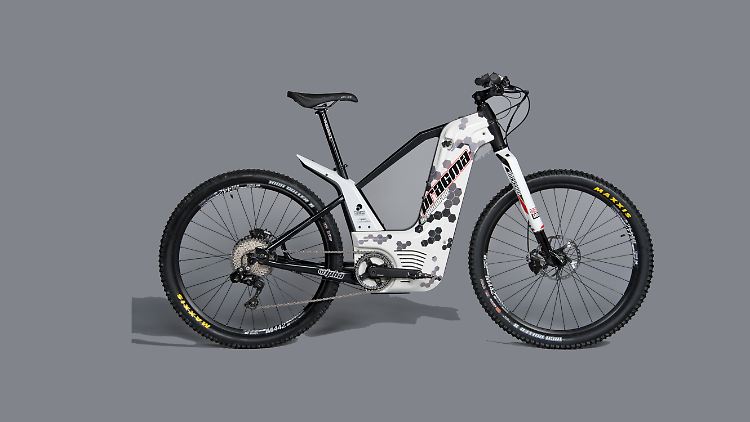 Das Mountain Ride ist wohl das erste Brennstoffzellen Mountainbike der Welt.