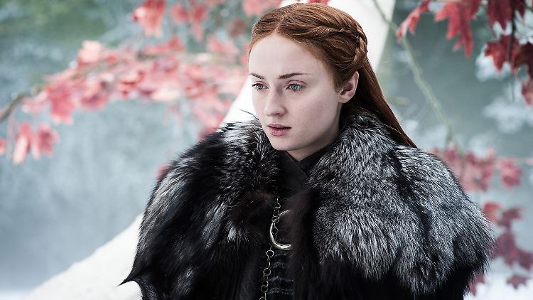 Es habe auch gejuckt, sagt die Schauspielerin: Sophie Turner als Sansa Stark in "Game of Thrones".