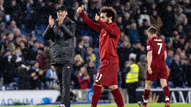 Applaus, Applaus, Applaus: Auch gegen Crystal Palace sind Tore seiner Liverpooler für Jürgen Klopp wahrscheinlich.