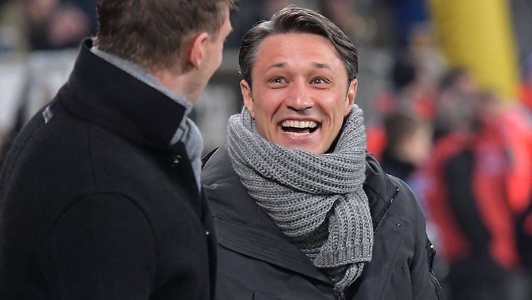 Hat allen Grund zu guter Laune: Bayern-Coach Niko Kovac.