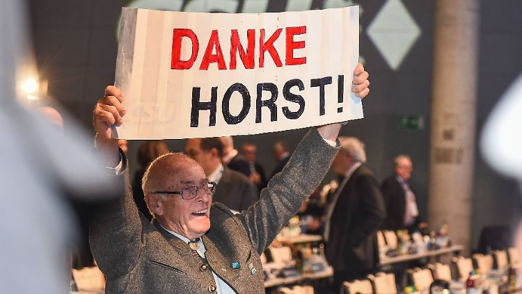 Mehr als zehn Jahre führte Horst Seehofer die CSU an. Er hat auch heute noch viele Unterstützer.