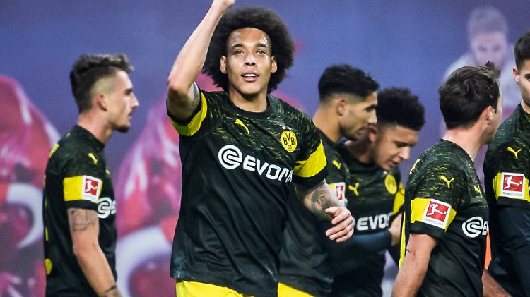Axel Witsel trifft zum entscheidenden 1:0.