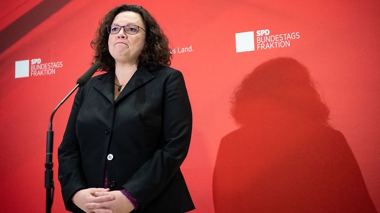 Gerade mal 12 Prozent der Befragten möchten SPD-Chefin Andrea Nahles als Kanzlerin sehen.