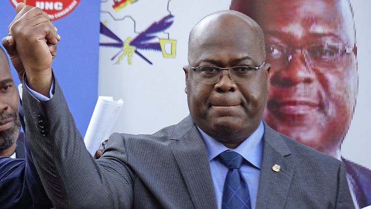 Seine Gegner behaupten, ein Pakt mit dem Ex-Präsidenten habe Tshisekedi an die Macht gebracht.