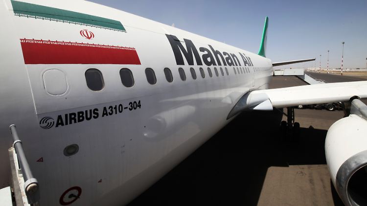 Mahan Air fliegt pro Woche aus Teheran dreimal Düsseldorf und einmal München an