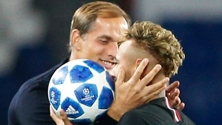 Respekt und Zuneigung: PSG-Coach Tuchel und Superstar Neymar.