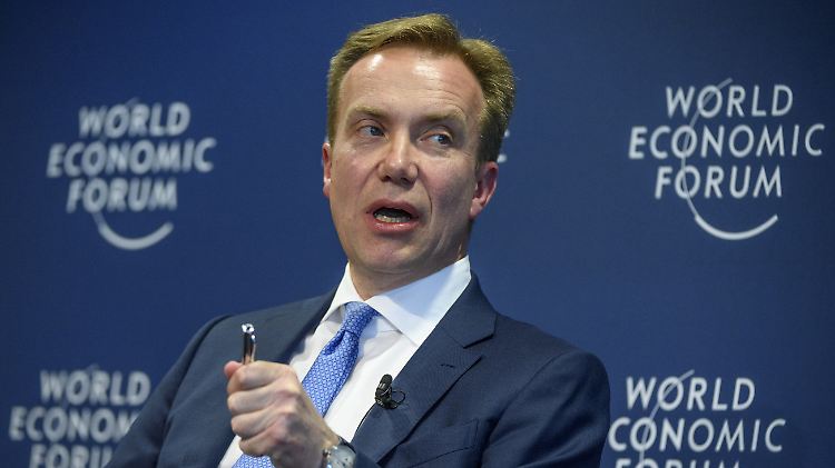 Weltwirtschaftsforum-Präsident Brende sieht jede Menge "geopolitische Verwerfungen".