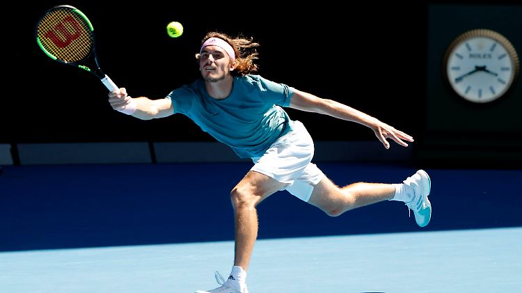 Stefanos Tsitsipas fühlt sich in Melbourne "wie im Märchen".