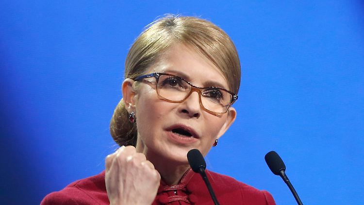 Julia Timoschenko will erneut Präsidentin der Ukraine werden.
