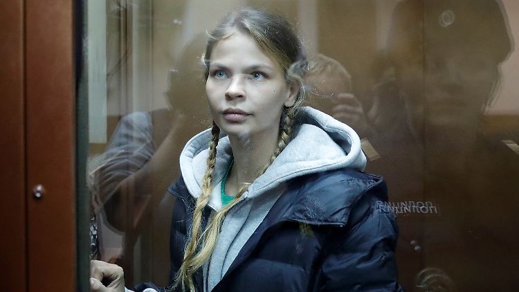 Waschukewitsch am Wochenende in einem russischen Gerichtssaal.