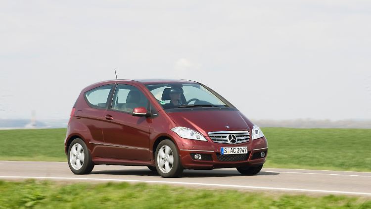 So sah die Mercedes A-Klasse vor elf Jahren aus.