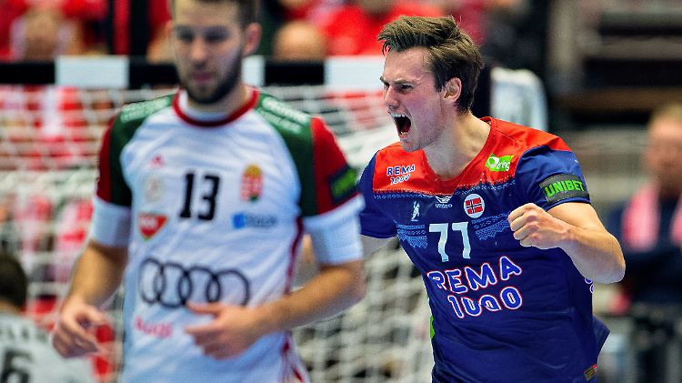 Magnus Abelvik Roed und seine Norweger fordern nun Deutschland im Halbfinale.