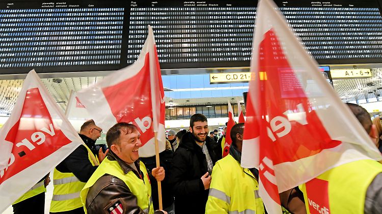 So sah es Mitte des  Monats am Flugahfen von Hannover aus. Weitere Warnstreiks wird es nun aber nicht geben.