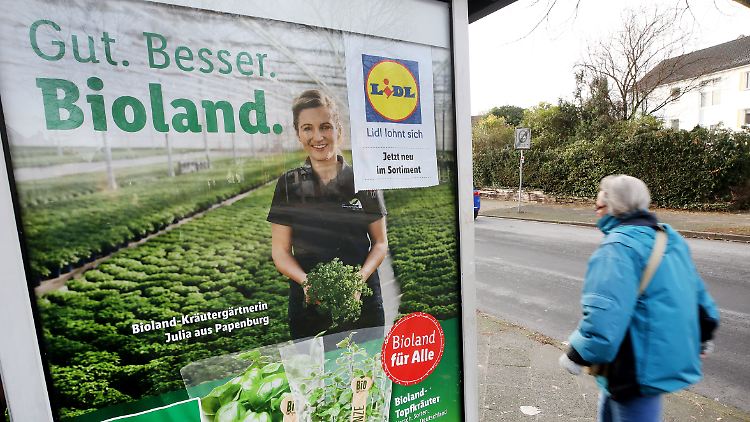 Das Bioland-Sortiment bei Lidl soll in Zukunft kontinuierlich wachsen.