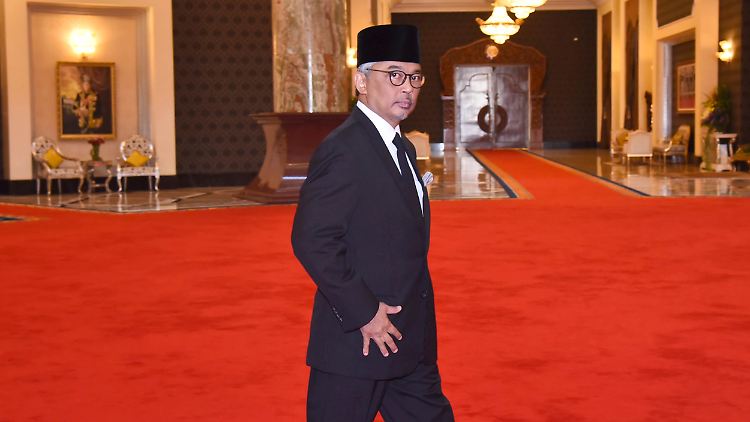 Tengku Abdullah ist der neue Hausherr im Königspalast´von Malaysia.