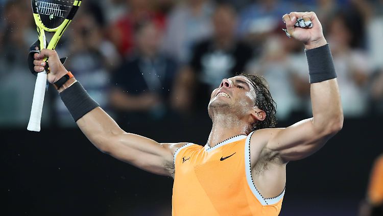 Ließ seinem Gegenüber Tsitsipas keine Chance: Rafael Nadal.