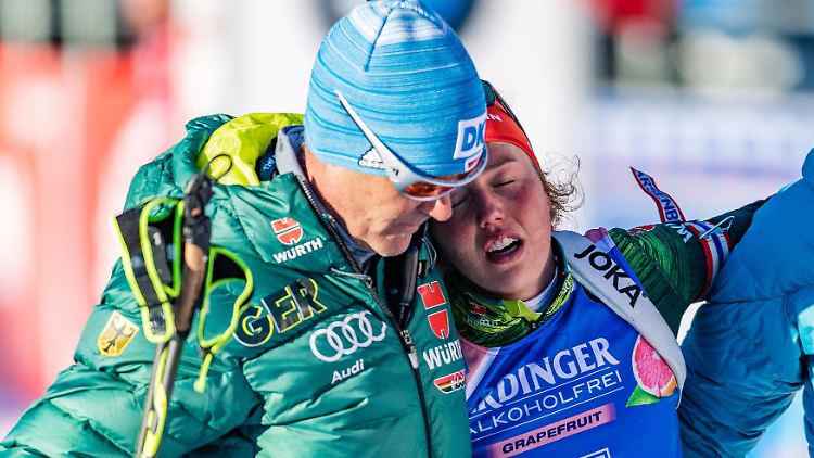 Laura Dahlmeier mobiliserte die letzten Kräfte in Antholz.