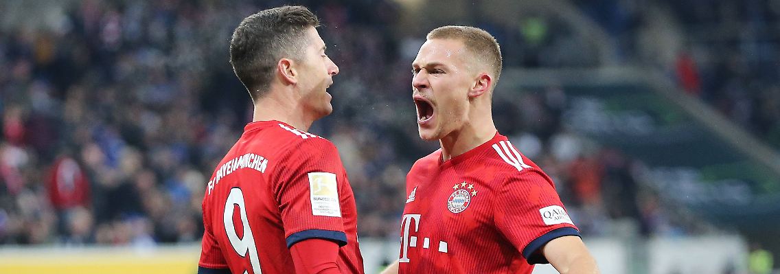Breite Brust voraus: Joshua Kimmich heizt seinem FC Bayern ein.